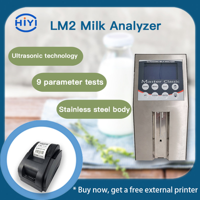 LM2 проверяет молоко на различные параметры белка лактоза жира быстрый тест полностью автоматическая очистка