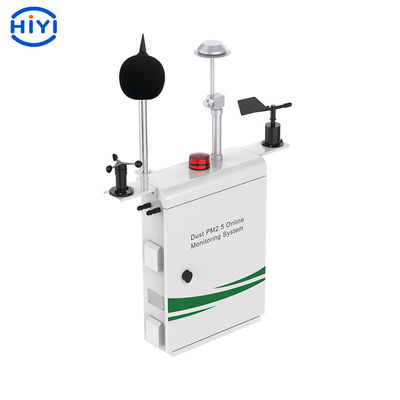 Монитор в реальном времени качества воздуха HiYi на открытом воздухе для объектов хранения завода по обработке нечистот