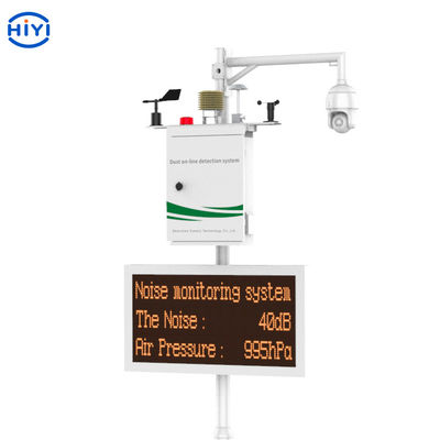 TSP CO NO2 O3 PM2.5 монитора загрязнения воздуха 4G WIFI GPRS на открытом воздухе